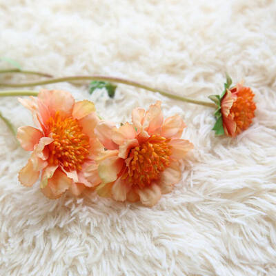 

Windmill Blue Gerbera Artificial Flower Home Decoration Wedding Holiday Flower Daisy Silk Decorations