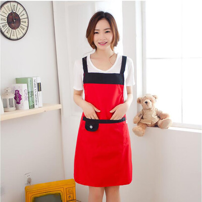

Toponeto Waterproof&Oil-proof Kitchen Sleeveless Home Apron Waterproof Overalls