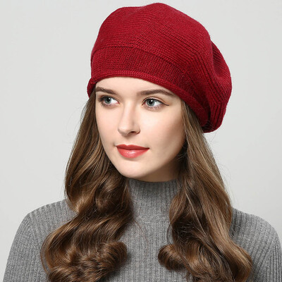 

Winter Hats For Women Knitted Hat Fashion Berets Womens Autumn Winter Hat Warm Hat Best Gift