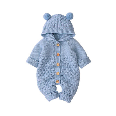 

Baby Rompers Knitted Long Sleeve Knit Newborn Bebes Boys Girls Jumpsuits Onesie Autumn Winter Toddler Children Overalls Clothing