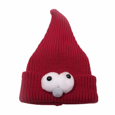 

Autumn Winter Casual Fashion Newborn Baby Cartoon Knitted Hat Kid Toddler Cute Cap