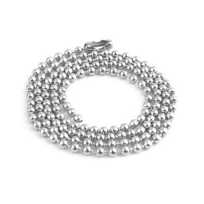 

Item Wholesale Titanium Ball Chains Stylish steel Newest Beads