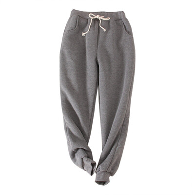 

Winter Cashmere Warm Harem Pants Women Casual Trousers Warm Thick Sheep Wool Loose Trousers Hot