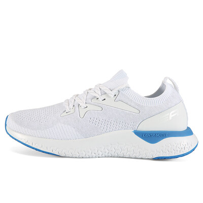 

PEAK mens shoes lightweight rebound textured running shoes comfortable wear non-slip sneakers DH910111 big white 43 yards