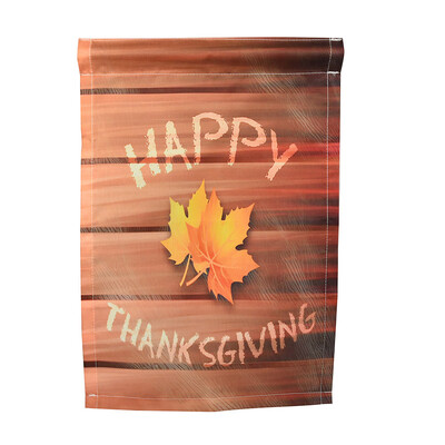 

Tailored Happy Thanksgiving Garden Flags House Decor Mini Yard Banner 12 x 18