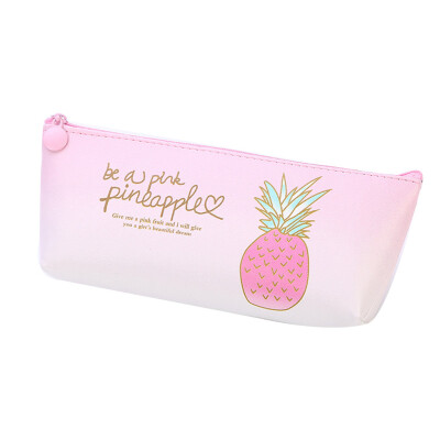 

Toponeto Be a pink Pineapple Bag Large Capacity Fresh And Waterproof