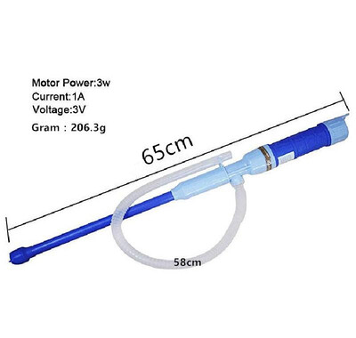 

Explosion models short electric pump pumping tube auto supplies electric pumping pipe pumping pump pumping oil pump blue