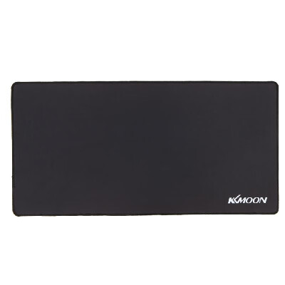 

KKmoon Plain Black Extended Water-resistant Anti-slip Rubber Speed Gaming Game Mouse Mice Pad Desk Mat