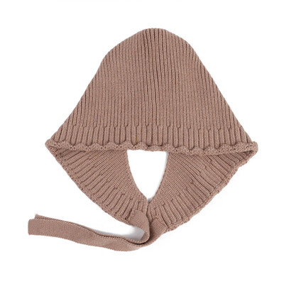 

Hat ladies autumn&winter new adult wool hat japanese casual students can love the ear knitted sleeve head cold hat tide