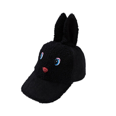 

Children Boys Girls Caps Hats Adjustable Sun Protection Rabbit Ear Design Casual Hats Caps