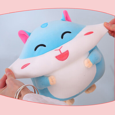 

Tailored Cute Kawaii Cartoon Plush Hamster Funny Toys Soft Stuffed Dolls Kids Gift 25cm