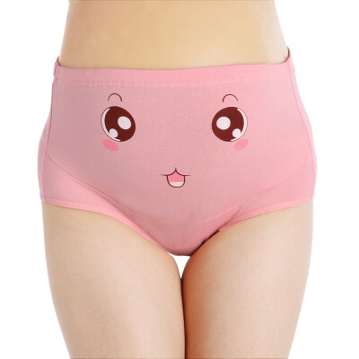 

Cartoon Lovely Print Cotton Maternity Panties Briefs Comfortable Underwear Underpants for Pregnant Women Pregnancy Lingerie X3