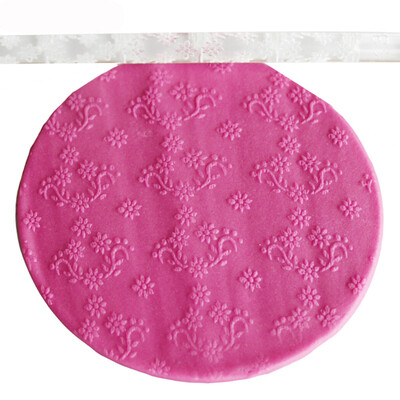 

Siaonvr Embossing Acrylic Rolling Pin Fondant Sugar Craft Cake Baking Decorating Tool