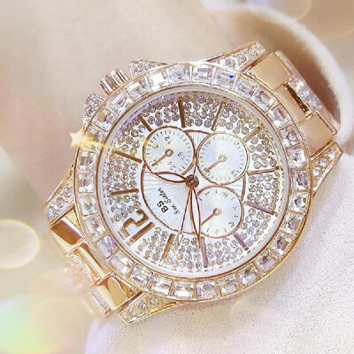 

Stylish Women Quartz Watches Rhinestone Diamond Casual Wristwatch for Ladies Lady Watches Elegance Wristwatches
