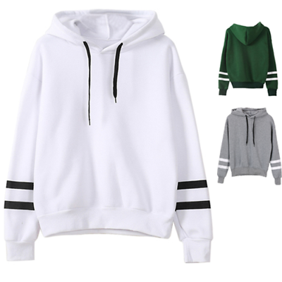 

Women Casual Hoodies Sweatshirt Jumper Long Sleeve Pullover Tops Blouse Outwear