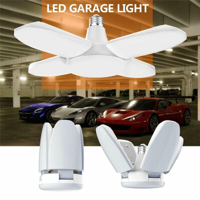 

〖Follure〗LED Garage Shop Work Lights Home Ceiling Fixture Deformable Lamp 60W 5400lm E27