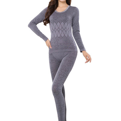 

Breathable Warm Long Johns Ladies Slim Underwears Sets bottoming Women Autumn Thermal Underwears