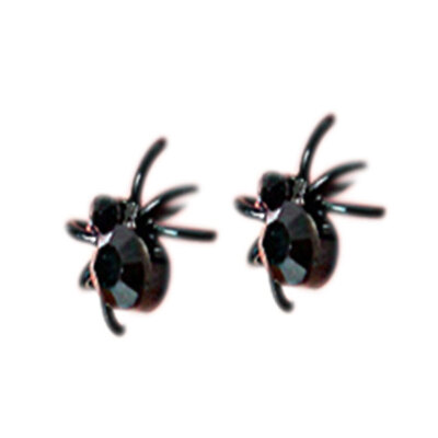 

Women 3D Mini Cute Little Black Spider Stud Earrings Unique Girls Personality Jewelry Gifts