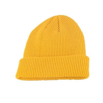 

Wool Caps Winter Kids Boys Girls Hat Cute Autumn Winter Warm Kids Baby Solid Print Hats