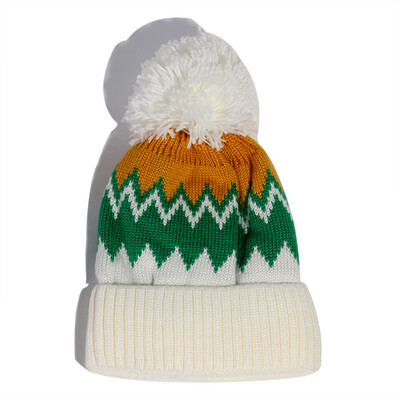 

Hat lady autumn winter Korean version wool ball knitting hat winter plus velvet to keep warm wool cap student outdoor cap man