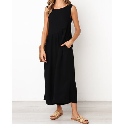 

Hanging Bandwidth Pine Jumpsuit Sexy Halter Pocket Decoration Casual White Yellow Black Blue Army Green Earth Red Six