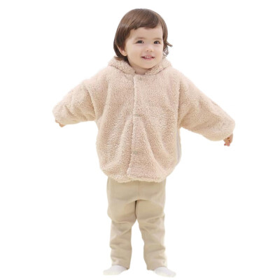 

0-24M Newborn Baby Boys Girls Warm Hooded Coat Winter Fur Cloak Long Sleeve Jacket Kids New Arrival Clothes