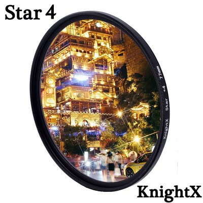 

KnightX Multi-Coated Ultra-Thin Star Effect 4X 6X 8X Filter For Canon DSRL Camera d70 d3300 60d 50d 700d 500d photo 1300d d600