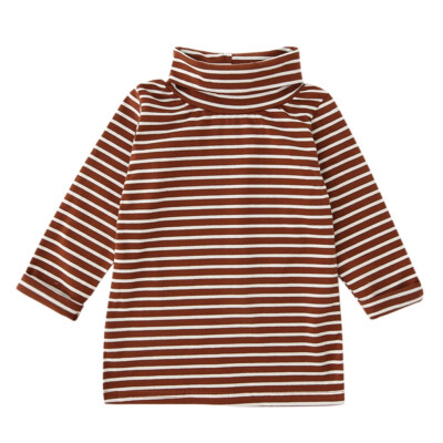 

Liva girl 5 Colors Autumn Baby Boy Girl Tops1Y-6Y Korea Fashion Long Sleeve Striped Print T-Shirts Spring Casual Kids Tops Tees