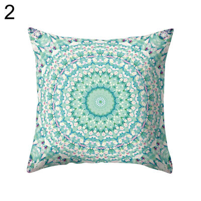 

Bohemian Style Square Throw Pillow Protector Case Cushion Cover Sofa Bed Decor
