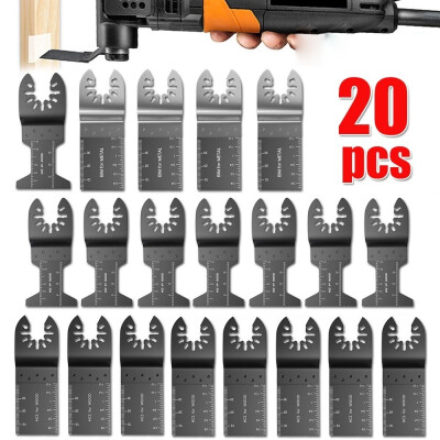 

1020pcs Wood Mix Saw Blades Oscillating Carbon Steel Cutter for Fein Dremel Oscillating Multimaster Multi Tool