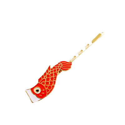 

Japanese Character Brooch High-grade Couples Carp Alloy Drip Cartoon Brooch Brooch