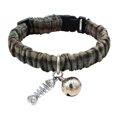 

Cat Collar Adjustable Collars with Bell for Cats New Handmade Bells Collars Kitten Necktie Necklace Pet Cat Accessories Products