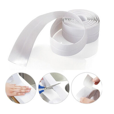 

Gobestart Wall Sealing Tape Waterproof Mold Proof Adhesive Tape Kitchen Bathroom