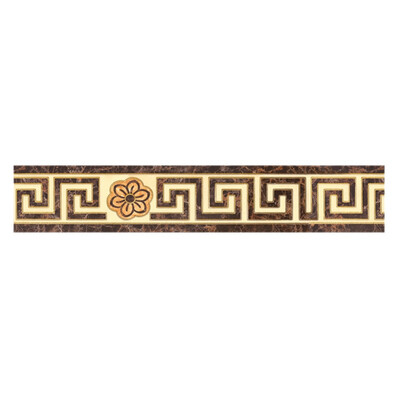 

Waterproof Self Adhesive PVC Wallpaper Border Porcelain Stickers Living Room Waist Line Tiles Wall Sticker Bathroom Kitchen