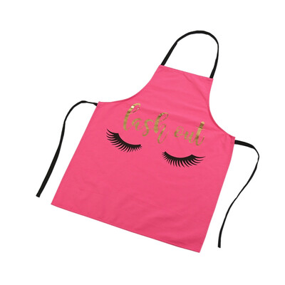 

Brief Style Kitchen Apron Modern Fashion Hot Eyebrow Printed Stamping Housework Cleaning Apron Daily Necessities for Home