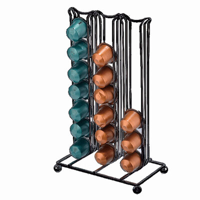 

42 Cups Coffee Pod Capsules Holder Coffee Station Stand Display Rack Coffee Capsule Storage Rack For Nespresso Capsule Supplies