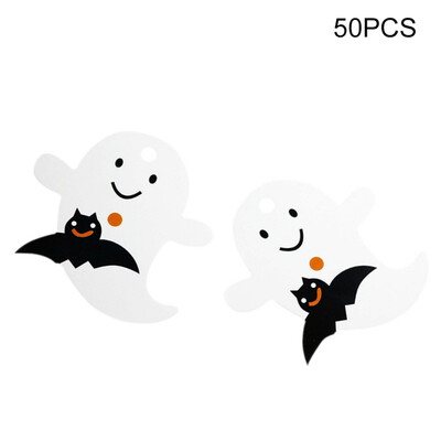 

50Pcs Halloween Theme Series Tag Halloween Decoration Tag Holiday Party Supplies Decoration Crafts