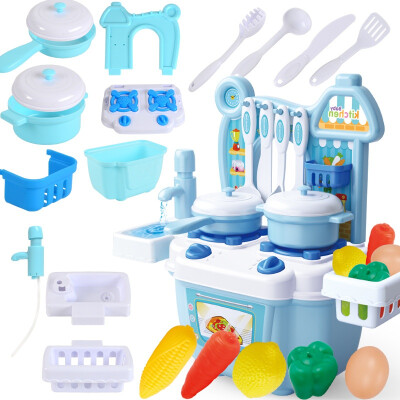 

Kitchen Tools Set Cutting Fruit And Vegetables Kitchen Pretend Cook Play Simulation Toy For Kids Girls Boys Funny Mini Kitchen