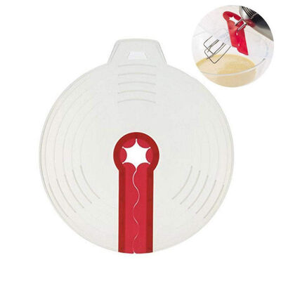 

1Pcs Eggs Mixer Anti-splash Guard Lid Bowl Anti-Splatter Cover Beat Cylinder Splash Guard Cooking Accessories Egg Tool