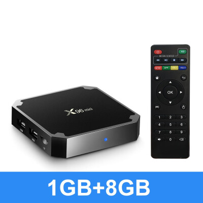 

X96 MINI Android Box 71 1G8G Quad Core Amlogic S905W Smart TV BOX