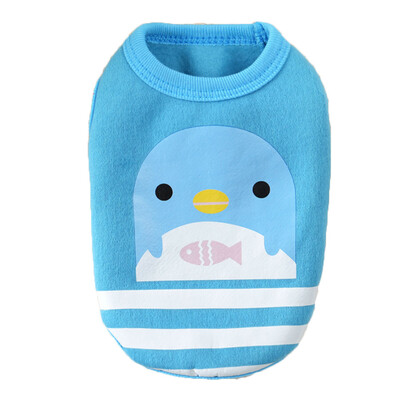 

Winter Dog Vest Cute Cartoon Clothing Warm Flannel Dog Clothes For Small Dogs Outfit Pet Cat T-Shirt