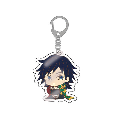 

Fat Bear 1Pcs Demon Slayer Acrylic Keychain Keyring Cosplay Anime Graduation Christmas Gift