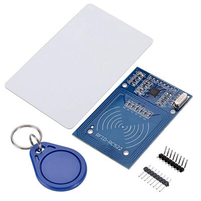 

MFRC-522 RFID Kit RF IC Card Sensor Module S50 Blank Card Key Ring Compatible for Arduino Raspberry Pi