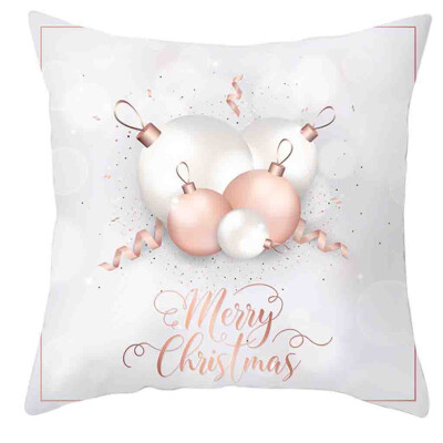 

〖Follure〗Christmas Pillow Cover Decor Pillow Case Sofa Waist Throw Cushion Cover