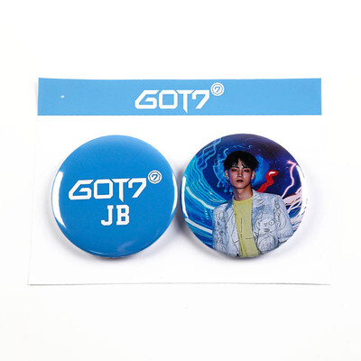 

redCherry TWICE EXO Got7 Brooches Button Badges Pins Set for Clothes Backpack Pencil Case