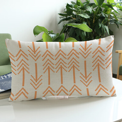 

〖Follure〗Arrow Printing Sofa Bed Home Decoration Festival Pillow Case Cushion Cover A