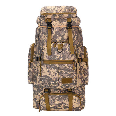 

Tailored Large Capacity 75L Backpack Camouflage Outdoor Bag Travel Mountaineering Bag