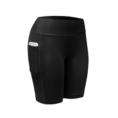 

Quick Dry Women Shorts 2017 Women Elastic Short With Pocket Feminino Casual Fitness Workout Shorts