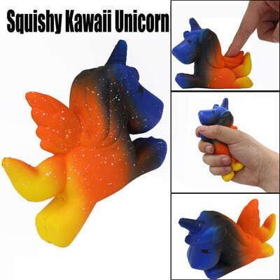 

YIWULAKawaii Unicorn Slow Rising Cartoon Doll Cream Scented Decompression Toys
