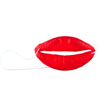 

Halloween Decor Facial Sausage Mouth Sexy Red Lips Giant Ears Feet Props Decors Ornaments Toys for Dance Party